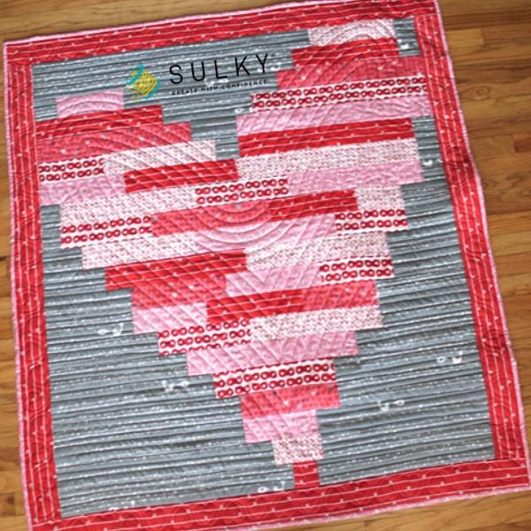 I Heart You - free quilt pattern