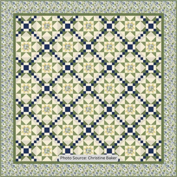 Oma's Garden Quilt Pattern - etsy