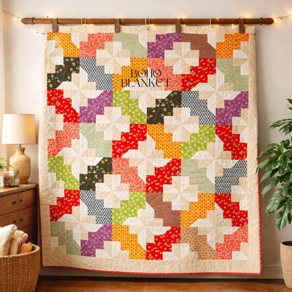 Pinwheel Garden Quilt Pattern - etsy