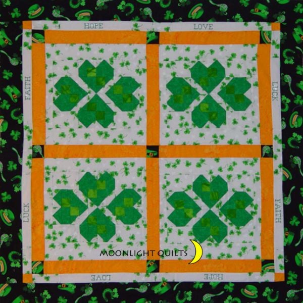 St. Patrick’s Surprise - free quilt pattern