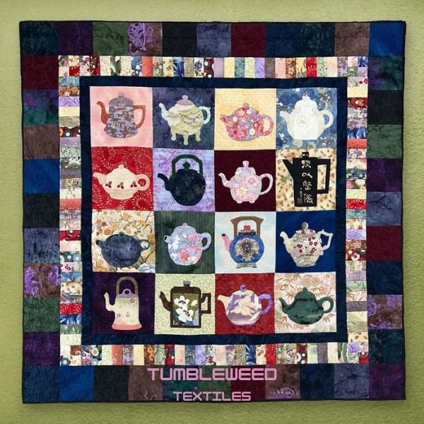 Teapot Temptations Quilt Pattern - etsy