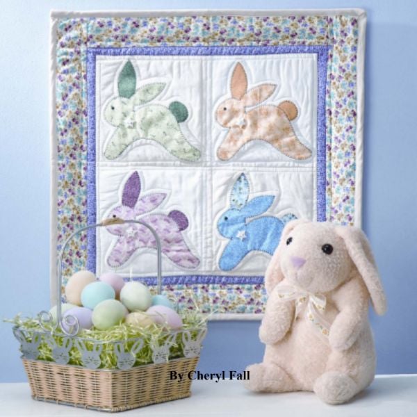 Baby Bunnies - free quilt pattern