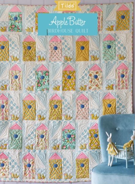 Birdhouse - free quilt pattern