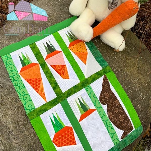 Bunny Crunch Mini - free quilt pattern