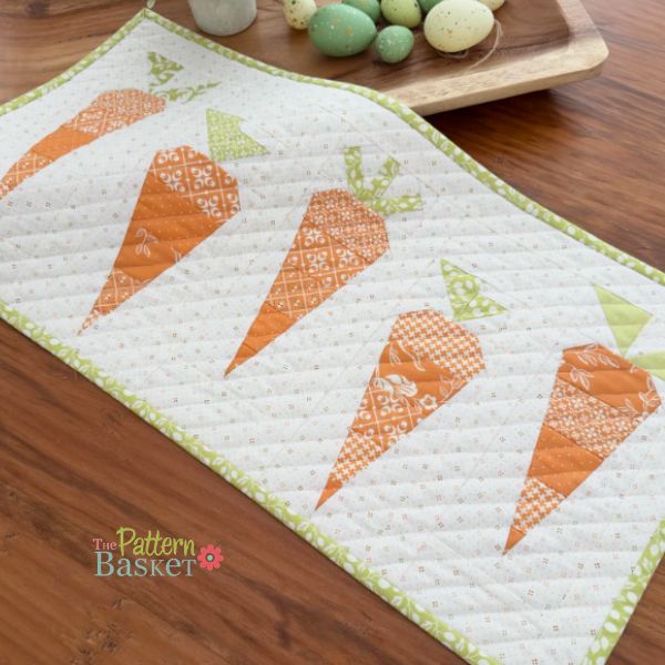 Carrot Quilt Idea from The Pattern Basket