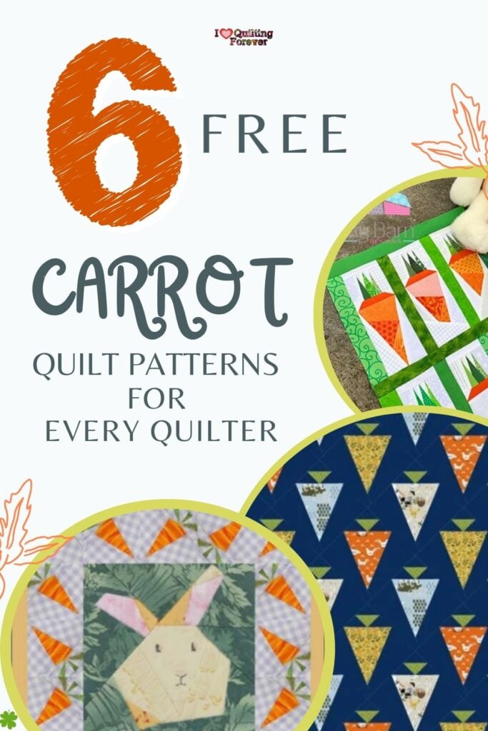 Carrot Quilt Patterns Roundup 1 ILQF Pinterest