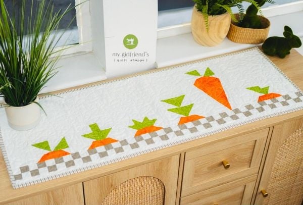 Carrot Tops Table Runner Quilt Pattern - etsy