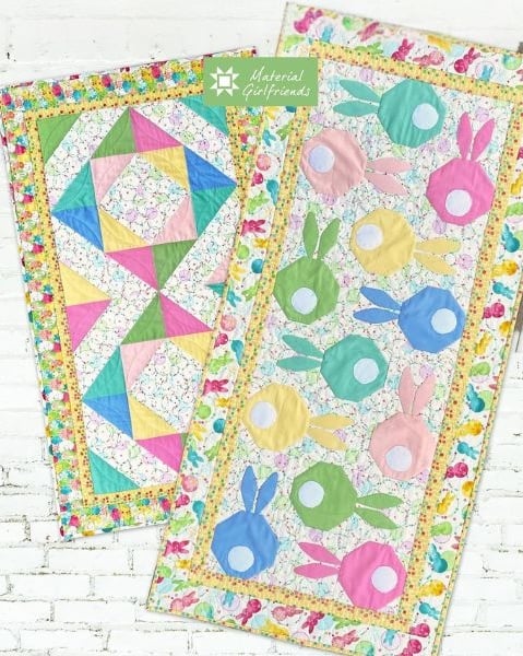 Charming Bunny Run Table Runner Quilt Pattern - etsy
