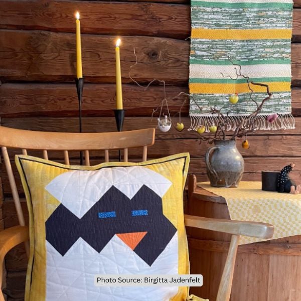 Cracked Eggshell Quilt Idea from Birgitta Jadenfelt