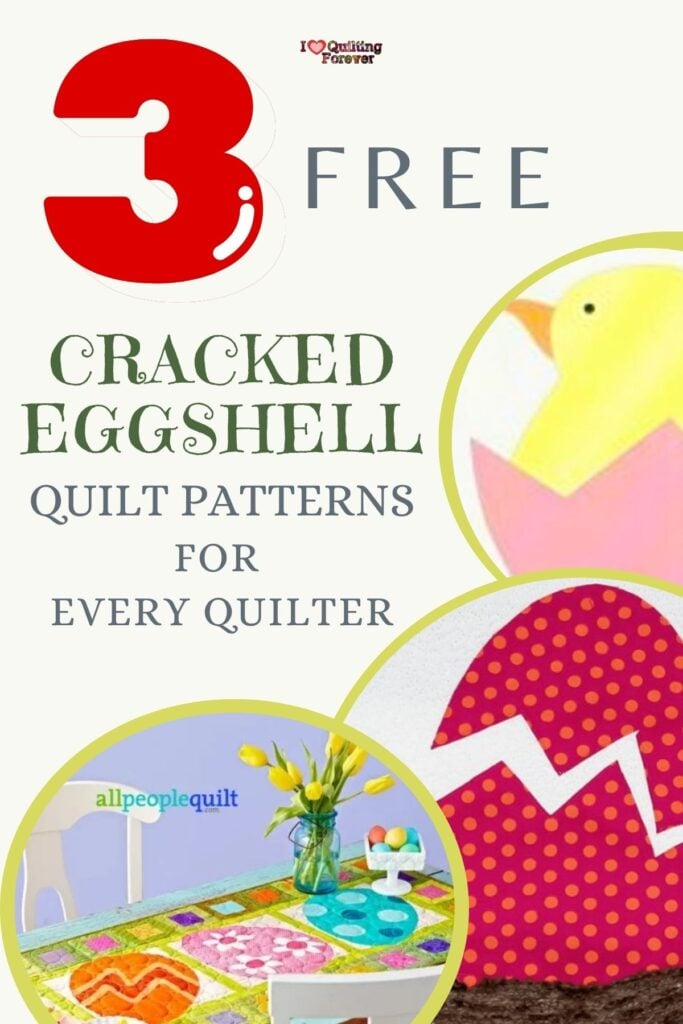 Cracked Eggshell Quilt Patterns Roundup 1 ILQF Pinterest