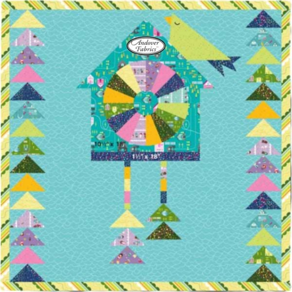 Cuckoo Clock - free quilt pattern