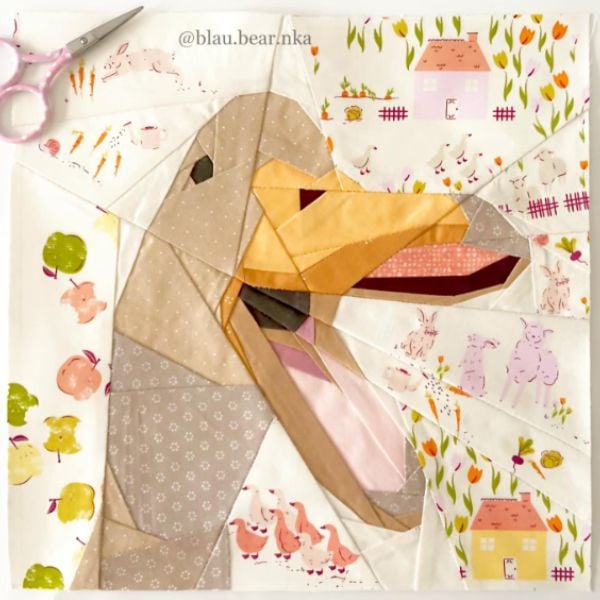 Duck Quilt Idea from Blau.Bear.Nka