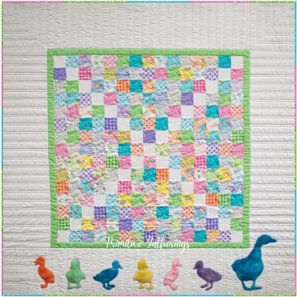Duckling - free quilt pattern
