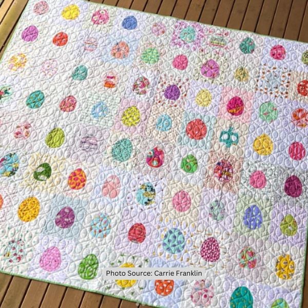 Egg Quilt Idea from Carrie Franklin
