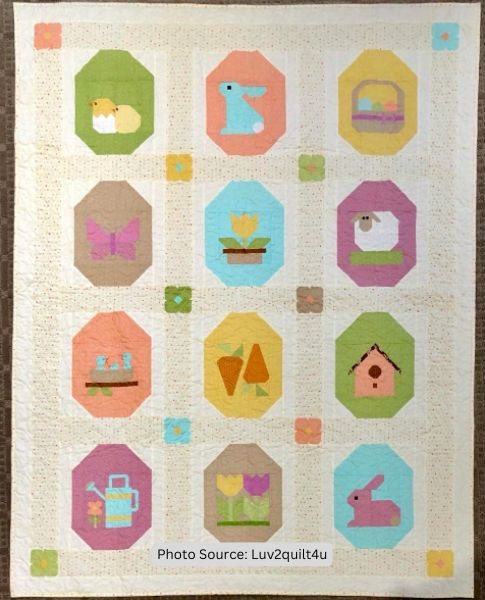 Egg Quilt Idea from Luv2quilt4u