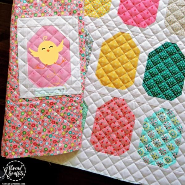 Egg Quilt Idea from Thread Graffiti