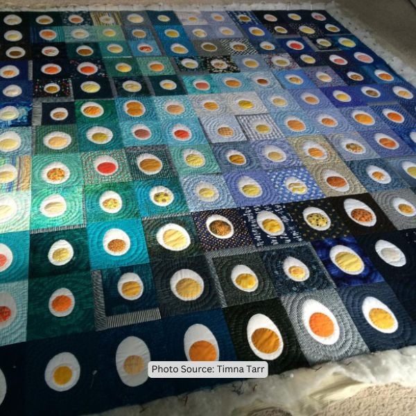 Egg Quilt Idea from Timna Tarr