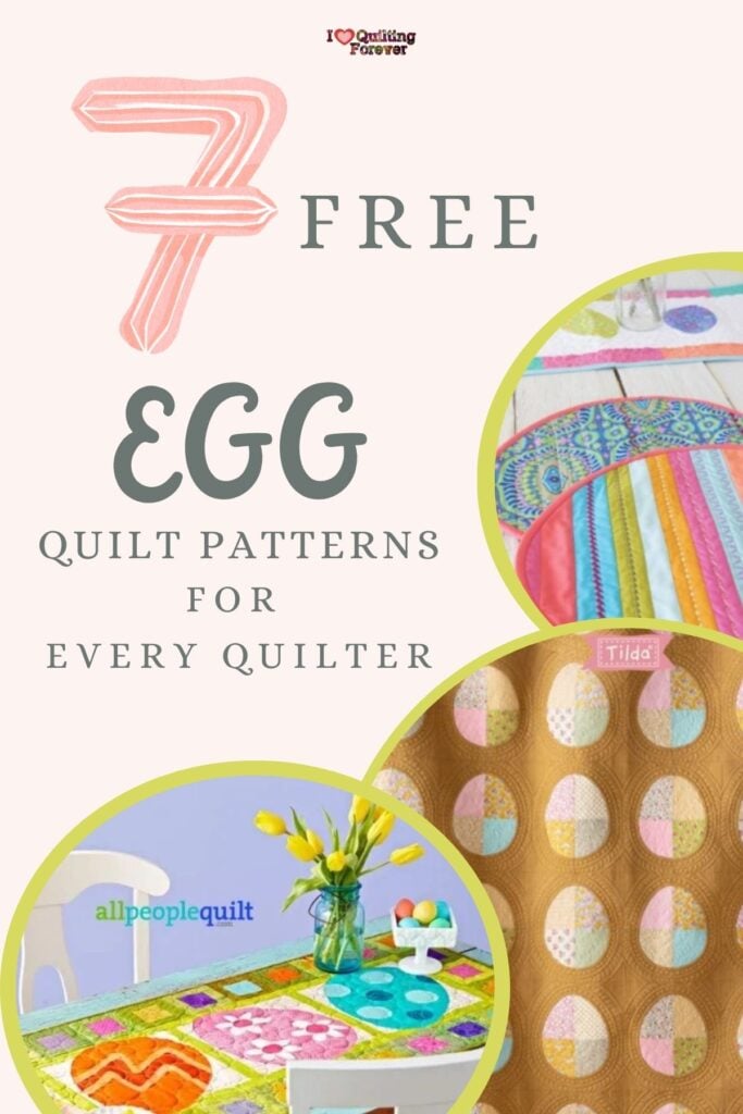 Egg Quilt Patterns Roundup 1 ILQF Pinterest