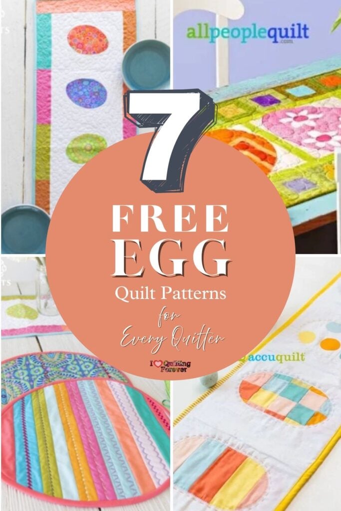 Egg Quilt Patterns Roundup 2 ILQF Pinterest