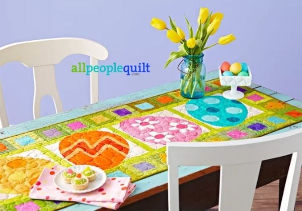 Egg Roll - free quilt pattern