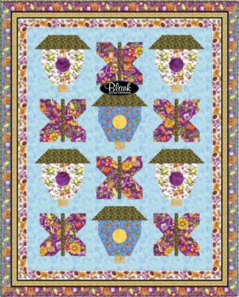 Garden Glory - free quilt pattern