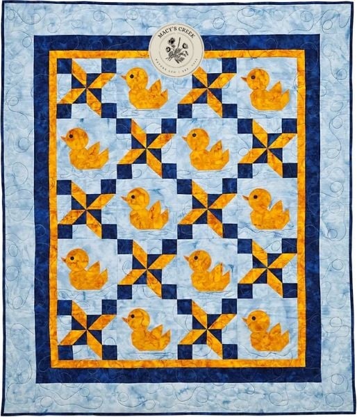 Rubber Ducky Quilt Pattern - etsy