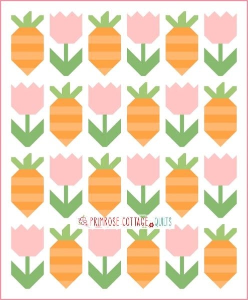 Springtime Garden Quilt Pattern - etsy