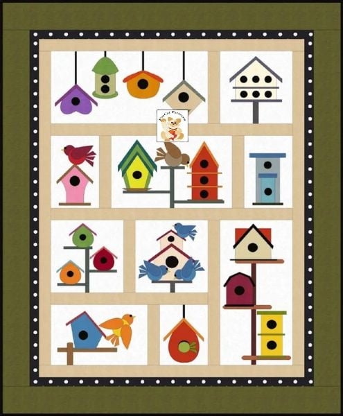 The Birbs Quilt Pattern - free quilt pattern
