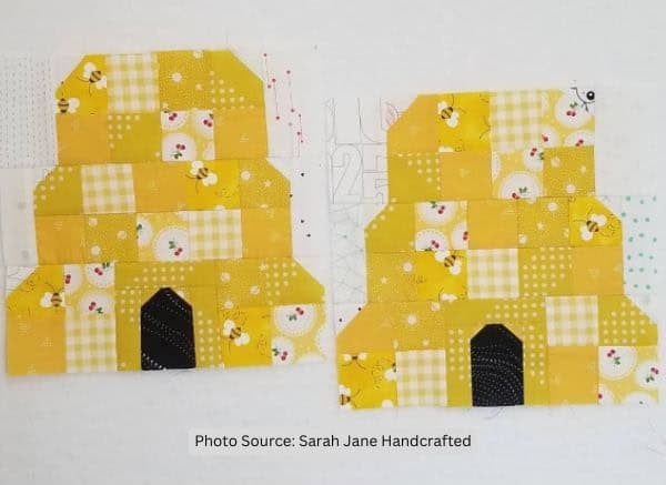 Bee Hive Quilt Idea from Sarah Jane Handcrafted