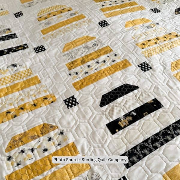 Bee Hive Quilt Idea from Sterling Quilt Company