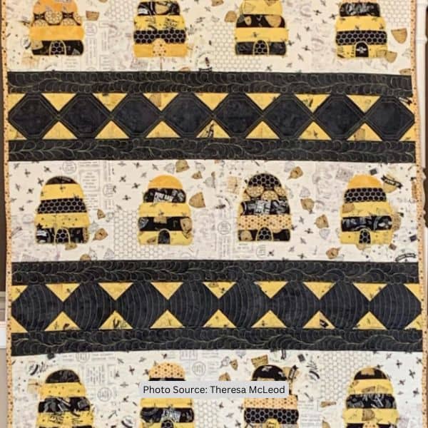 Bee Hive Quilt Idea from TheresaMcLeod