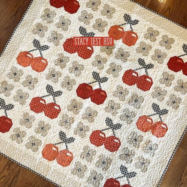 Cherries Jubilee Quilt Pattern - etsy