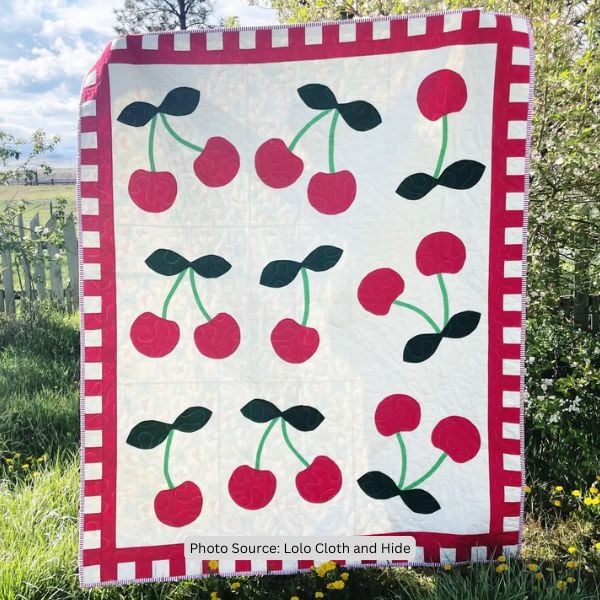 Cherry Delight Quilt Pattern - etsy