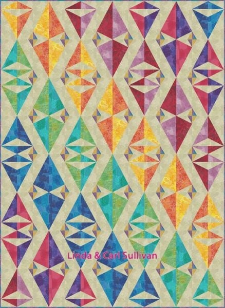 Colour Kites Quilt Pattern - etsy