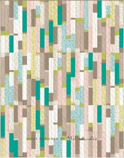 Falling Rain - free quilt pattern