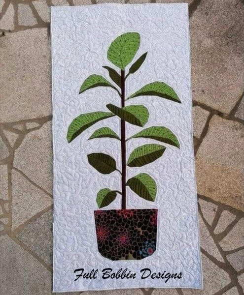 Ficus, Rubber Plant Quilt Pattern - etsy