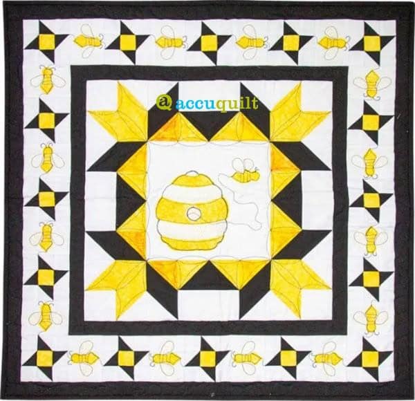 GO! Let's Bee Friends - free quilt pattern