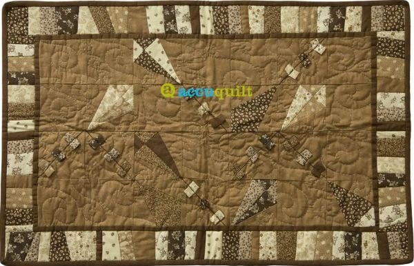 GO! Sepia Kites - free quilt pattern