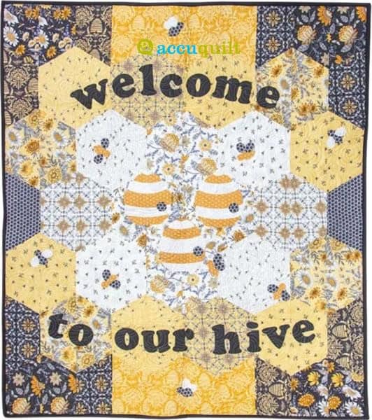 GO! Welcome To Our Hive - free quilt pattern