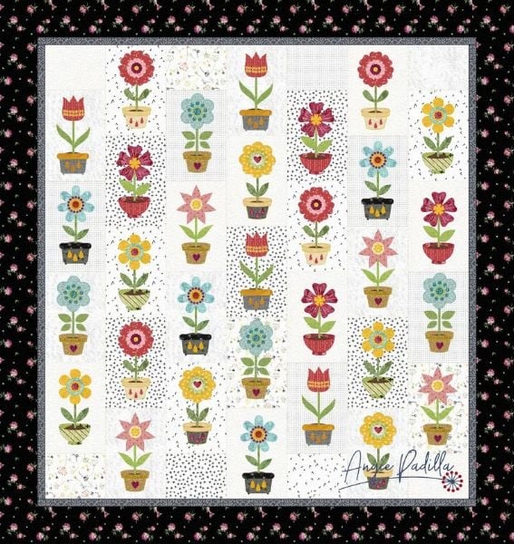 Granny's Garden Quilt Pattern - etsy
