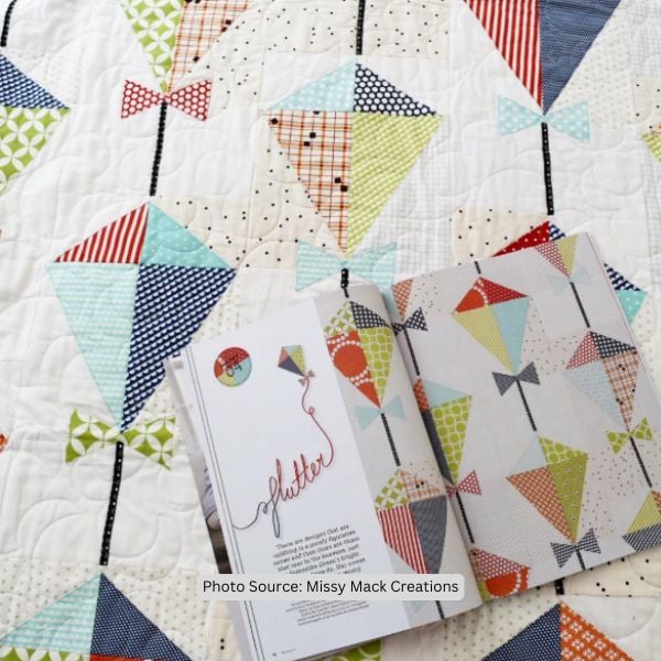Kite Quilt Idea from Missy Mack Creations