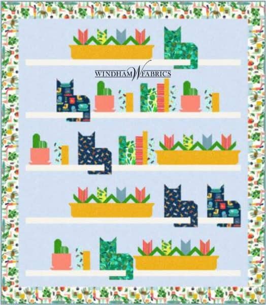 Knickknacks & Kitty Cats - free quilt pattern