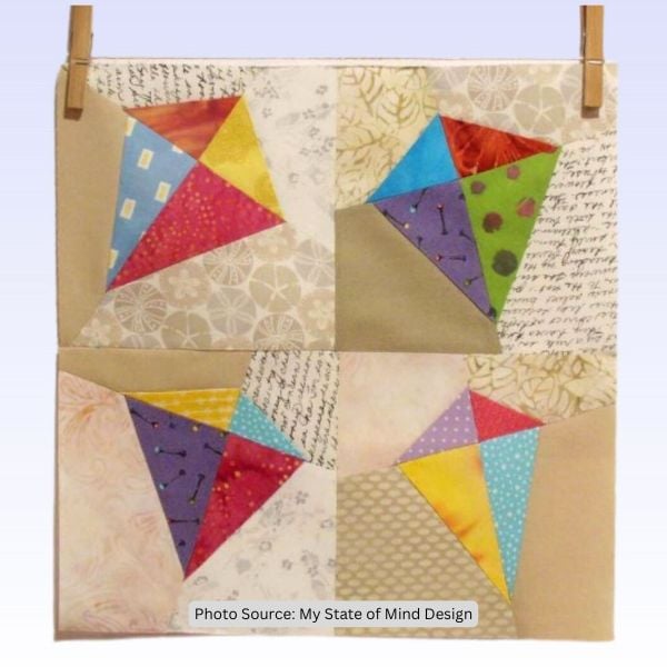 Krazy Kites Quilt Block Pattern - etsy