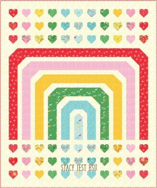 Over The Rainbow Quilt Pattern - etsy