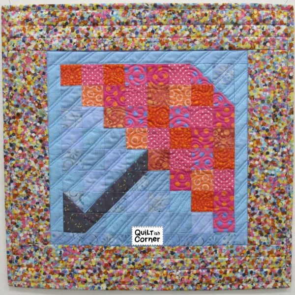 Patchwork Umbrella Block - free quilt pattern