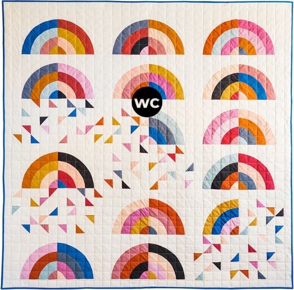 Rainbow Falls Quilt Pattern - etsy
