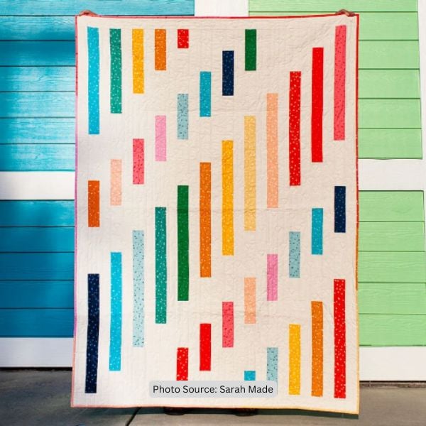 Raindrop Quilt Idea from Sarah Made