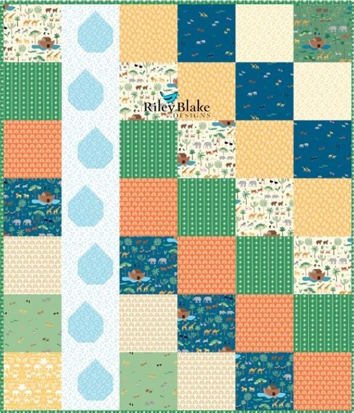 The Rains Came Down - free quilt pattern