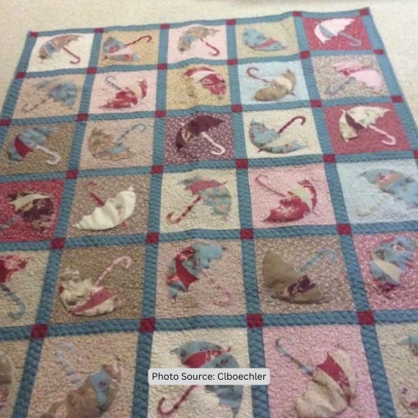 Umbrella Quilt Idea from Clboechler