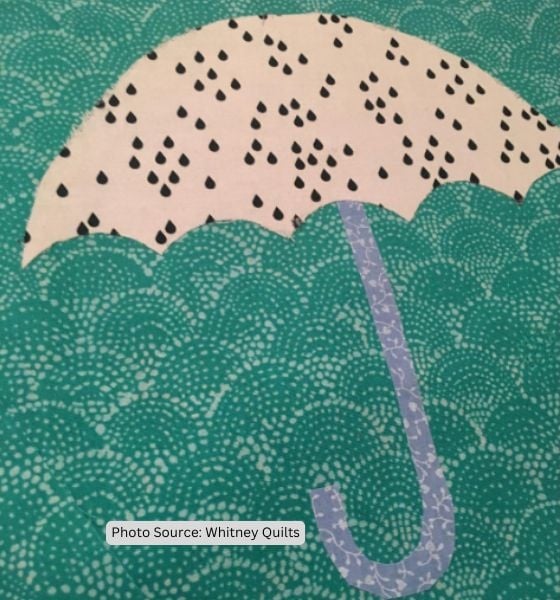 Umbrella Quilt Idea from Whitney Quilts